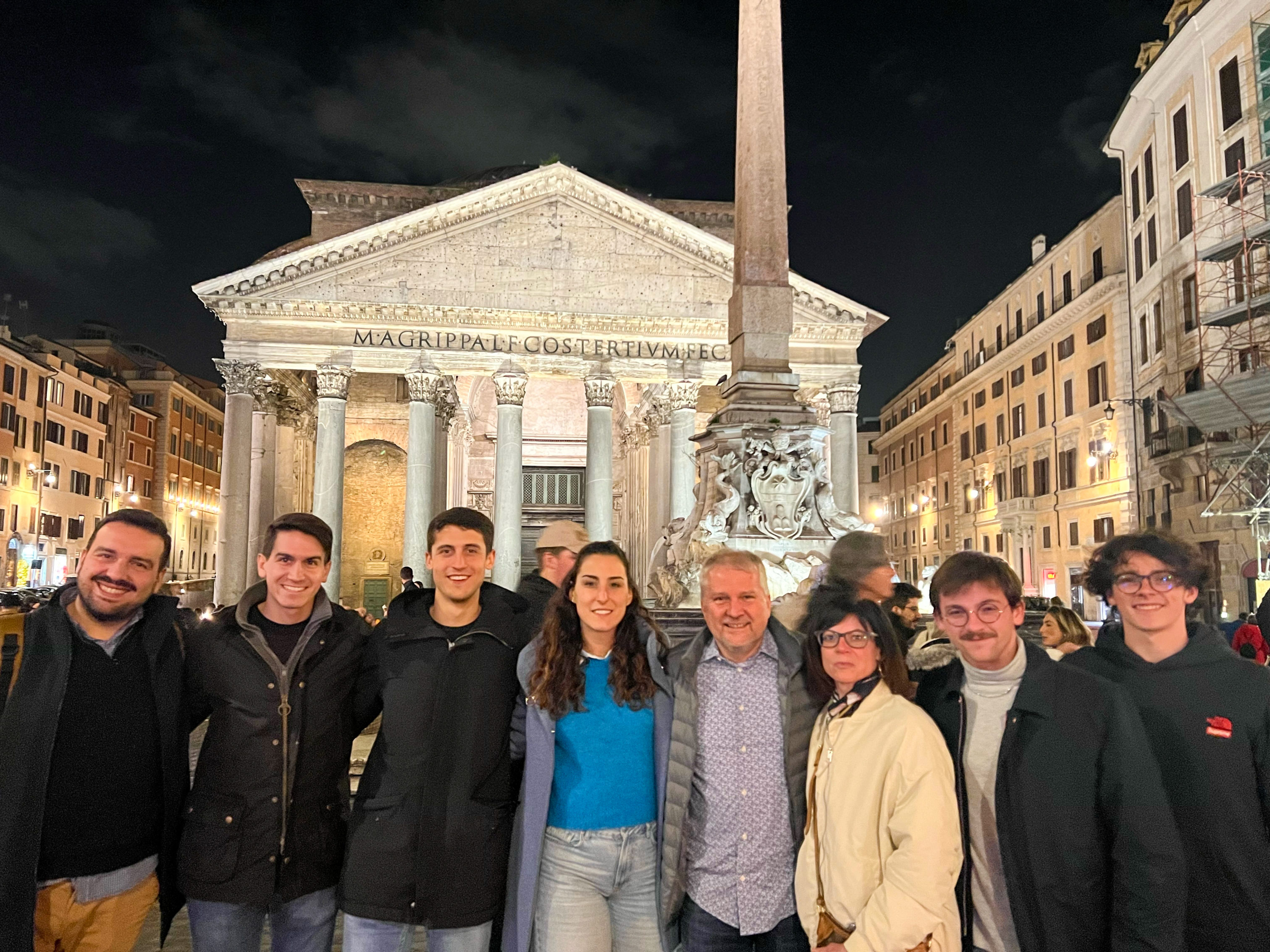 AMA and the Teeter family visits 2hire in Rome, Italy